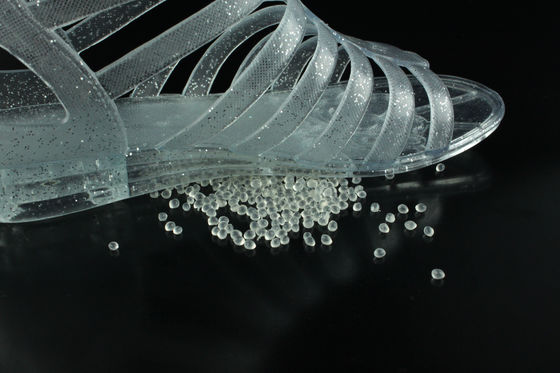 Cristal plástico flexível dos grânulo 100% do PVC do SG 3