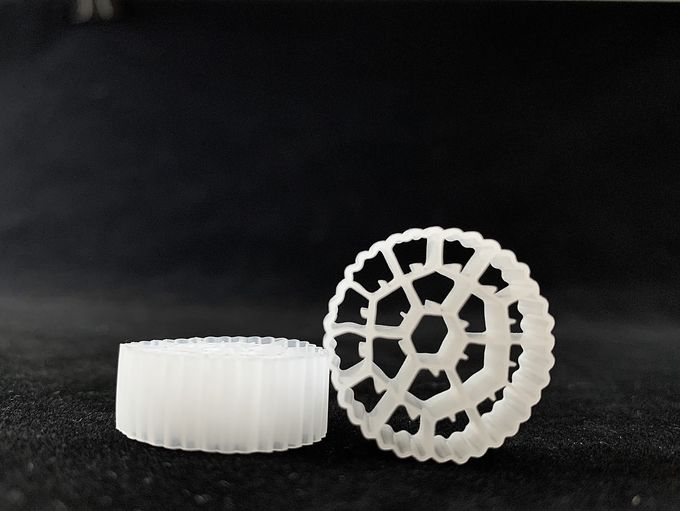 HDPE 19 meios de filtro 25X10mm das águas residuais das salas MBBR 1