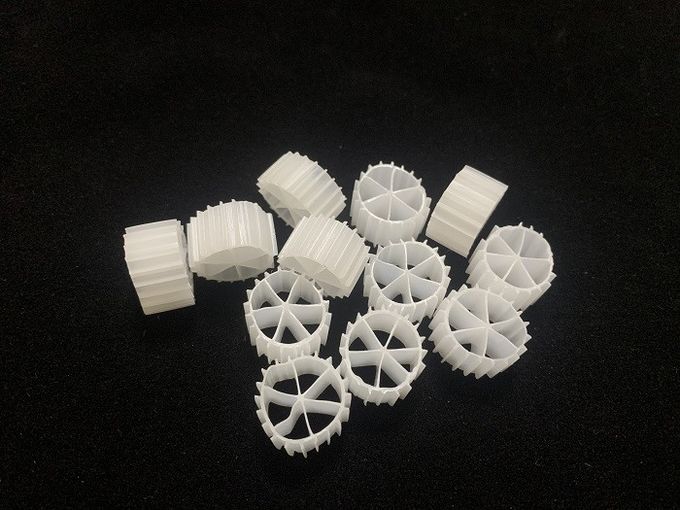 material RAS System dos meios de Mbbr do HDPE de 10X7mm FDA 0